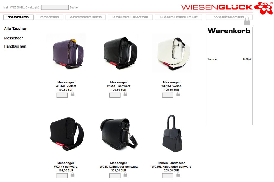 Wiesenglück Taschen Shop